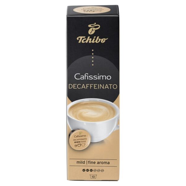 TCHIBO Cafissimo Caffe Crema Decaff koffeinmentes kapszula 10 db