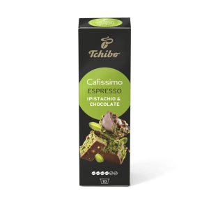 TCHIBO Cafissimo Espresso Pisztácia és csokoládé ízesítésű kapszula 10 db